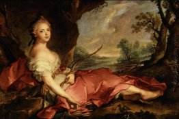Porträt von Maria Adelaide von Frankreich als Diana Porträt von Maria Adelaide von Frankreich als Diana