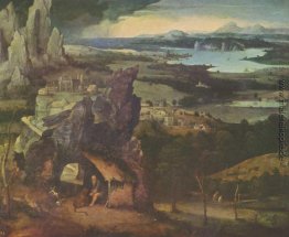 Landschaft mit St. Jerome Landschaft mit St. Jerome
