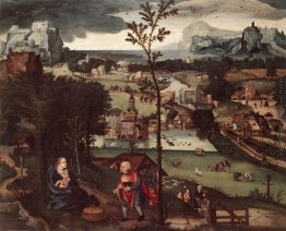 Landschaft mit der Ruhe auf der Flucht Landschaft mit der Ruhe auf der Flucht
