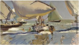 Boote am Strand Boote am Strand