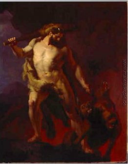 Herakles toob Kerberose põrguväravast Herakles toob Kerberose põrguväravast