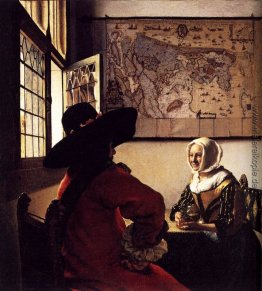 Officer und Lachendes Mädchen Officer und Lachendes Mädchen