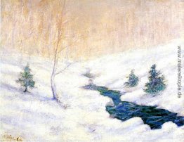 Waldstrom in einer Winterlandschaft Waldstrom in einer Winterlandschaft
