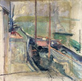 Harbor Scene Harbor Scene