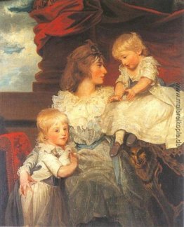 Porträt von Harriet, Viscountess Duncannon mit ihren Söhnen Porträt von Harriet, Viscountess Duncannon mit ihren Söhnen