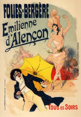 Den Folies Bergères, Émilienne d'Alençon Den Folies Bergères, Émilienne d'Alençon
