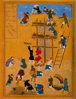 Bau der Festung von Kharnaq Bau der Festung von Kharnaq