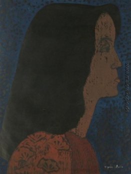 Profil von Brown Haired Woman Profil von Brown Haired Woman