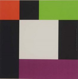 Drei Farben von gleichen Mengen von Schwarzweiss Umgeben Drei Farben von gleichen Mengen von Schwarzweiss Umgeben