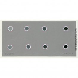 Umlaufende Discs mit Grau in Grau zu Schwarz Sequence Umlaufende Discs mit Grau in Grau zu Schwarz Sequence