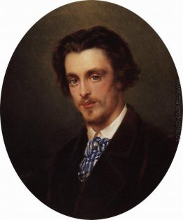 Portrait V.Makovsky, Bruder des Künstlers Portrait V.Makovsky, Bruder des Künstlers