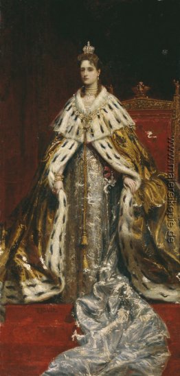 Porträt der Kaiserin Alexandra Feodorowna (Alix von Hessen) Porträt der Kaiserin Alexandra Feodorowna (Alix von Hessen)