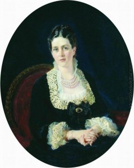 Porträt von Prinzessin E.Sheremetiyeva Porträt von Prinzessin E.Sheremetiyeva