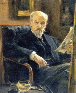Porträt von A. Somov Porträt von A. Somov