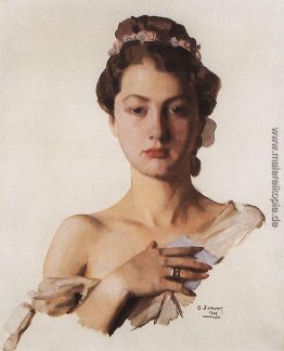 Porträt von Alexandra Levchenko Porträt von Alexandra Levchenko