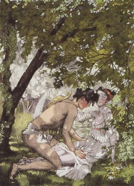 Illustration zum Roman Daphnis und Chloé 2 Illustration zum Roman Daphnis und Chloé 2