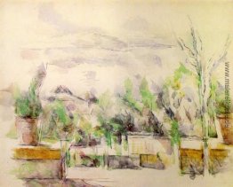 Die Gartenterrasse im Les Lauves Die Gartenterrasse im Les Lauves
