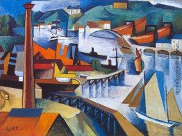 Der Eingang zum Tidal Basin in Bordeaux Der Eingang zum Tidal Basin in Bordeaux