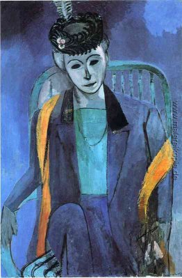 Porträt von Frau. Matisse Porträt von Frau. Matisse