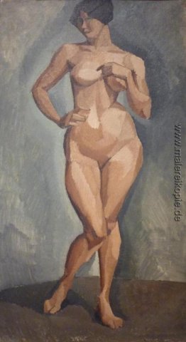 Stand nackt von vorne Stand nackt von vorne