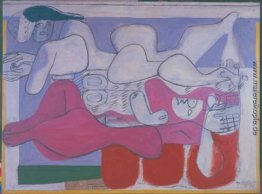 Deux femmes étendues Deux femmes étendues