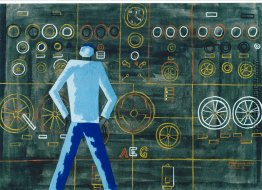 No. 2, Hauptbedienfeld, Nervenzentrum des Schiffs No. 2, Hauptbedienfeld, Nervenzentrum des Schiffs