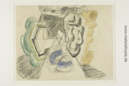 Abstract Composition / Figuren in einer Landschaft Abstract Composition / Figuren in einer Landschaft