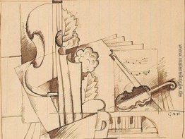 Komposition mit Musikinstrumenten Komposition mit Musikinstrumenten