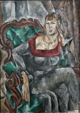 Porträt der Schauspielerin Vizarova Porträt der Schauspielerin Vizarova