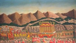 Die Trauerprozession von Alexander dem Großen Die Trauerprozession von Alexander dem Großen