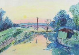 Flusslandschaft Flusslandschaft