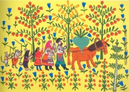 Ola Mann und alte Frau Tragen Sie eine Rübe Ola Mann und alte Frau Tragen Sie eine Rübe