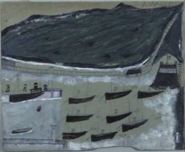 Boote im Ruhezustand in Mounts Bay Boote im Ruhezustand in Mounts Bay