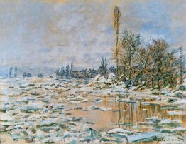 Breakup von Ice, Lavacourt, Graues Wetter Breakup von Ice, Lavacourt, Graues Wetter