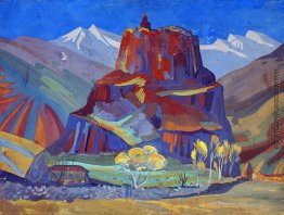 Blick auf Bjini Fortress, Armenien Blick auf Bjini Fortress, Armenien