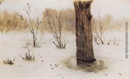 Winter. Auftauen Winter. Auftauen