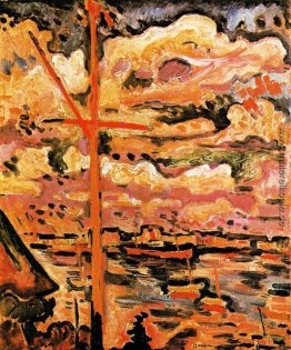 Der Hafen von Antwerpen: der Mast Der Hafen von Antwerpen: der Mast