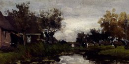 Bauernhäuser am Wasser Bauernhäuser am Wasser