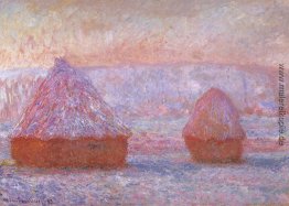 Grainstacks bei Giverny, Morgen Effect Grainstacks bei Giverny, Morgen Effect