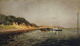 Wolga. Einem ruhigen Tag Wolga. Einem ruhigen Tag