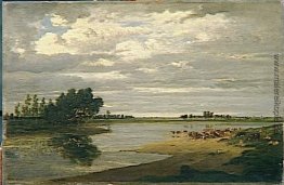 Die Seine bei Villeneuve St. Georges Die Seine bei Villeneuve St. Georges