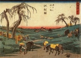 Die Straße zwischen Edo (Tokyo) und Kyoto Die Straße zwischen Edo (Tokyo) und Kyoto