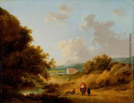 Landschaft mit einer Zigeunerfamilie Landschaft mit einer Zigeunerfamilie