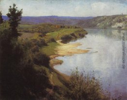 Ansicht von Oka von der westlichen Flussufer Ansicht von Oka von der westlichen Flussufer