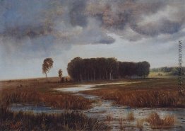 Landschaft mit Sumpf und bewaldeten Inseln Landschaft mit Sumpf und bewaldeten Inseln