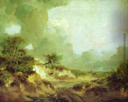 Landschaft mit Sandkasten Landschaft mit Sandkasten