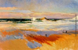 Strand von Biarritz, Frankreich Strand von Biarritz, Frankreich