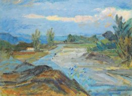 Landschaft von Arges Tal Landschaft von Arges Tal