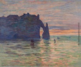 Etretat, Sonnenuntergang Etretat, Sonnenuntergang