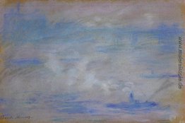 Boote auf der Themse, Nebel Effect Boote auf der Themse, Nebel Effect